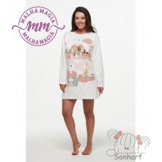 Camisao Manga Longa - Flanelado